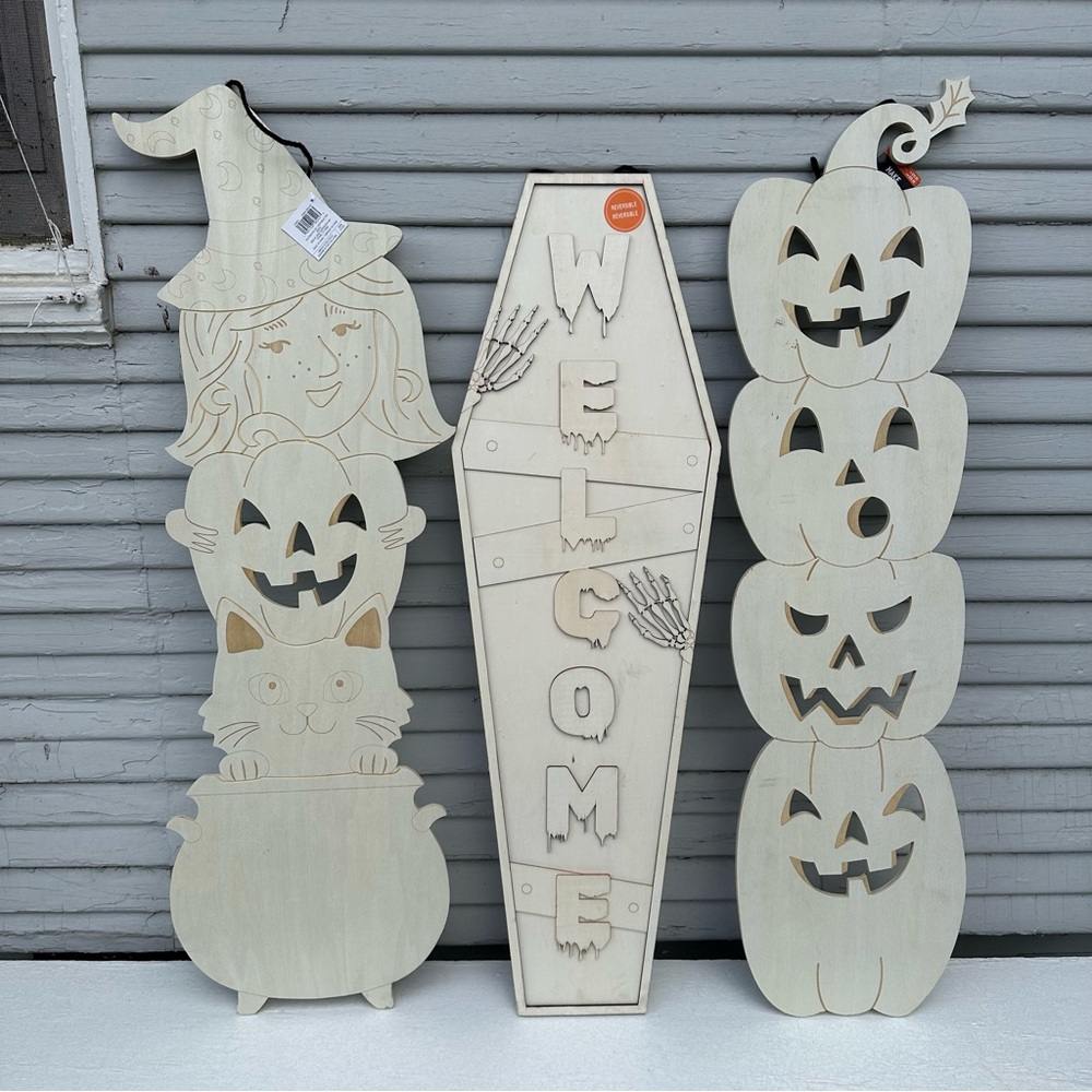 Make Market 3.5ft DIY Plywood Halloween Decor Signs